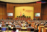 Phiên khai mạc Kỳ họp không thường lệ thứ nhất. Ảnh: Đức Thanh