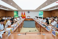 Quang cảnh buổi giao ban.