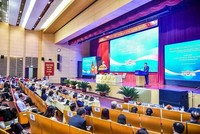 Đại biểu tham dự phiên họp tại Trụ sở Bộ Ngoại giao. (Ảnh: Quang Hòa)