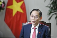 Uỷ viên Bộ Chính trị, Bộ trưởng Bộ Ngoại giao Lê Hoài Trung.