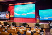 Toàn cảnh phiên bế mạc toàn thể. Ảnh: BND.
