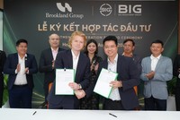 Lễ ký kết hợp tác đầu tư giữa BROOKLAND và BIG