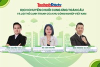 [Talkshow] Dịch chuyển chuỗi cung ứng toàn cầu và lợi thế cạnh tranh của khu công nghiệp Việt Nam 