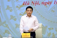 Phó Thủ tướng Nguyễn Văn Thắng phát biểu kết luận cuộc làm việc - Ảnh: chinhphu.vn