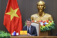 Thủ tướng Chính phủ Lê Minh Hưng điện đàm cấp cao với Thủ tướng Vương quốc Hà Lan Rob Jetten - Ảnh: chinhphu.vn