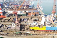 Toàn cảnh Nhà máy Đóng tàu Hạ Long thuộc SBIC
