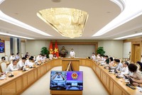 Phó Thủ tướng Nguyễn Văn Thắng chủ trì cuộc họp của Hội đồng điều hành Trung tâm Tài chính Quốc tế - Ảnh: chinhphu.vn