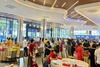 Doanh nghiệp, hợp tác xã tìm kiếm cơ hội hợp tác, mở rộng thị trường thông qua các phiên kết nối. Ảnh: Quỳnh Nga