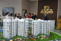 Dự án Nhà ở xã hội tại khu đất chung cư số 3, do Công ty cổ phần Chương Dương Homeland – Đà Nẵng làm chủ đầu tư. Ảnh Hoàng Anh