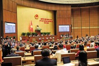 Quốc hội đã bấm nút thông qua nhiều quyết sách quan trọng tại Kỳ họp không thường lệ thứ nhất. Ảnh: Đức Thanh