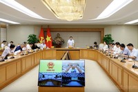 Phó Thủ tướng Nguyễn Văn Thắng chủ trì phiên họp thứ 3 của Hội đồng điều hành Trung tâm Tài chính Quốc tế tại Việt Nam - Ảnh chinhphu.vn