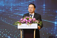 Thứ trưởng Bộ Tài chính Nguyễn Đức Chi phát biểu chỉ đạo tại Hội nghị. Ảnh: Mạnh Tuấn