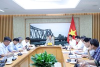 Phó Thủ tướng Hồ Quốc Dũng chủ trì cuộc họp với các bộ, cơ quan liên quan và UBND TP. Hải Phòng về tháo gỡ khó khăn, vướng mắc của Công ty Cổ phần đóng tàu Thái Bình Dương - Ảnh: chinhphu.vn