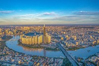 TP.HCM nhìn từ trên cao.