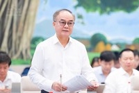 Thứ trưởng Bộ Nội vụ Vũ Chiến Thắng tại phiên giải trình - Ảnh: QH.