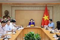 Phó Thủ tướng Phạm Thị Thanh Trà chủ trì buổi làm việc với Bộ Nội vụ về xây dựng Đề án cải cách chính sách tiền lương và bảo hiểm xã hội.