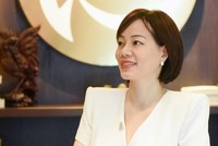 Bà Ngô Thùy Linh - Chủ tịch HĐQT Công ty cổ phần Chứng khoán SmartInvest (AAS)
