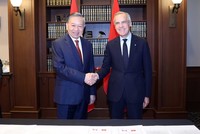 Tổng Bí thư, Chủ tịch nước Tô Lâm và Thủ tướng Canada Mark Carney. (Ảnh: TTXVN). 