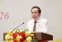 Chủ tịch Quốc hội Trần Thanh Mẫn phát biểu khai mạc Hội nghị - Ảnh: Quang Phúc. 