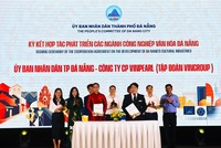 Thành phố Đà Nẵng ký kết hợp tác với Công ty CP VinPearl.