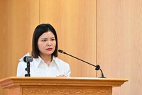 Bà Nguyễn Thúy Hiền, Phó cục trưởng Cục Quản lý và Phát triển thị trường trong nước nói về cơ chế giám sát giá xăng dầu. 