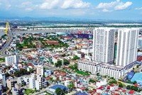 Các địa phương phải tăng tốc hơn để đạt mục tiêu tăng trưởng. Trong ảnh: TP. Hải Phòng - địa phương có mức tăng GRDP 12,08% trong 9 tháng. Ảnh: Trung Kiên