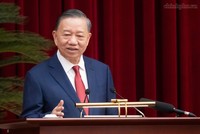 Tổng Bí thư, Chủ tịch nước Tô Lâm phát biểu bế mạc Hội nghị.