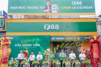 Lễ cắt băng khai trương cửa hàng thứ 1000 của F88.