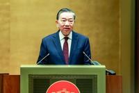 Tổng Bí thư, Chủ tịch nước Tô Lâm phát biểu chỉ đạo Hội nghị toàn quốc quán triệt, triển khai thực hiện Nghị quyết Trung ương 4. Ảnh: Đức Thanh