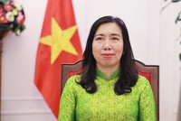 Thứ trưởng Bộ Ngoại giao Lê Thị Thu Hằng.