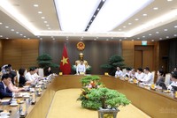Phó Thủ tướng Nguyễn Văn Thắng chủ trì cuộc họp.