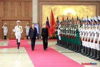 Lễ đón Thủ tướng Liechtenstein thăm chính thức Việt Nam 