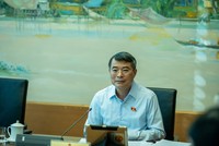 Thủ tướng Lê Minh Hưng phát biểu tại tổ - Ảnh: Đức Thanh.