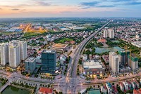 Một góc thành phố Bắc Ninh. Ảnh Cổng thông tin điện tử Bắc Ninh.