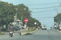 Đường Trường Chinh, một trong những khu vực liên quan đến dự án chống ngập úng khu vực trung tâm phường Kon Tum với tổng mức đầu tư 300 tỷ đồng. 