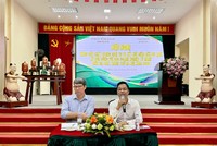 Hội nghị “Nâng cấp chất lượng dịch vụ và kết nối điểm đến du lịch của xã Sơn Đồng với các doanh nghiệp lữ hành trên địa bàn TP. Hà Nội năm 2026”. Ảnh: Hồ Hạ.
