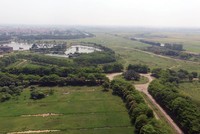 VC9 dự kiến huy động 1.800 tỷ đồng thông qua phát hành riêng lẻ 180 triệu cổ phiếu để đầu tư dự án Khu đô thị mới Chi Đông. Trong ảnh: Một dự án bất động sản đang được triển khai tại xã Mê Linh.