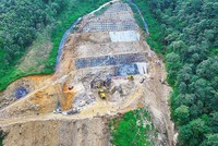 Các địa phương đang gấp rút giải ngân vốn đầu tư công. Trong ảnh: Dự án hầm đường bộ Hoàng Liên nối 2 tỉnh Lào Cai - Lai Châu. Ảnh: Đức Thanh
