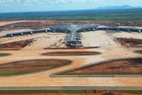 Sân bay Long Thành đang hoàn thiện các hạng mục cuối cùng để đưa vào khai thác cuối năm 2026 - Ảnh: Lê Toàn