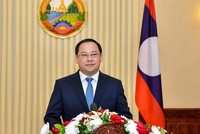 Chủ tịch Quốc hội Lào Sonexay Siphandone. Ảnh: VIENTIANE TIMES