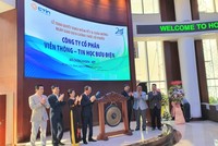 Cổ phiếu Viễn thông Tin học Bưu điện (ICT) chào sàn, giá tham chiếu  23.100 đồng/cổ phiếu