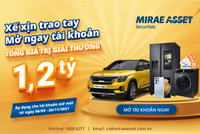 Mở tài khoản chứng khoán nhanh, trúng thưởng lớn