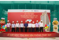 Phát Đạt (PDR) cất nóc tòa nhà văn phòng