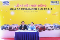 City Auto (CTF) "nổ đơn" khai xuân với hợp đồng bán 38 xe Ford Ranger, hợp tác toàn diện cùng thương hiệu cho thuê xe lớn nhất của Mỹ