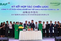 BAF ký kết hợp tác chiến lược với Tập đoàn Chăn nuôi – Thực phẩm hàng đầu thế giới Muyuan 