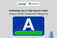 FiinRatings duy trì xếp hạng tín nhiệm "A" cho Vietcap (VCI): Lợi thế chi phí vốn và thế mạnh IB khó sao chép 