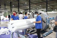 Sản xuất bông tại TNG