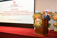 Phó Thủ tướng Chính phủ Hồ Đức Phớc phát biểu tại Hội nghị