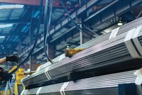 Cổ phiếu thép được nung nóng