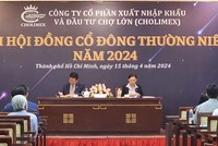 ĐHĐCĐ Cholimex (CLX): Muốn chia cổ tức bằng cổ phiếu để tăng sôi động trên thị trường chứng khoán nhưng vướng quy định 
